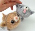 Kittens Amigurumi Cat by LittleOwlsHut