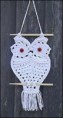 Macramé Style Hanging Owl by Thomasina Cummings Designs