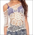 Summer crochet top