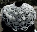  Lacy Skull Scarf by Spider Mambo 